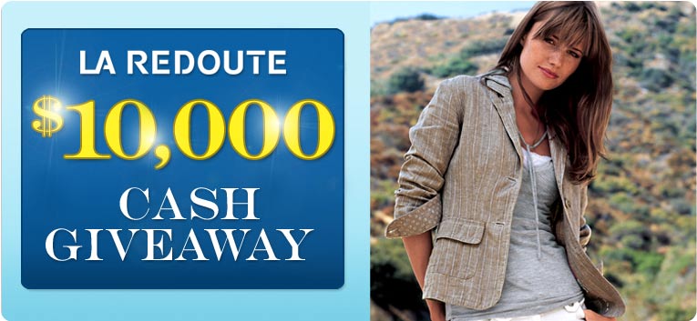 La Redoute $10,000 Cash Giveaway